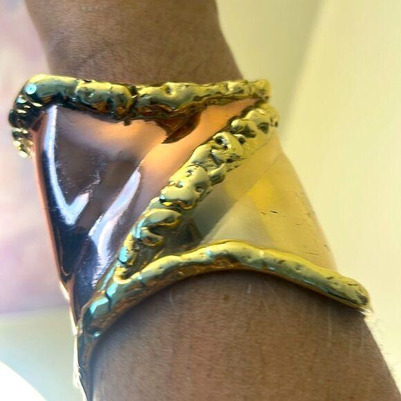 1991 Allen Jacobsen Modernist Cuff Bracelet Handmade One Of a Kind - Picture 8 of 8